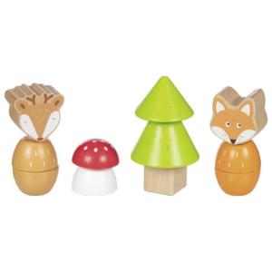 BLOCS  EN BOIS À VISSER LES ANIMAUX DE LA FORÊT