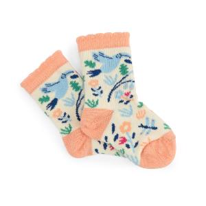 CHAUSSETTES IMPRIMÉ FLEURI "la jungle merveilleuse"